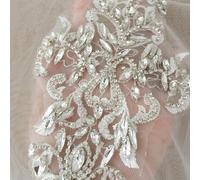 Hand Perforated Clothes Neckline Waist Shoulder Accessories Wedding Dress Shoes Dress Belt Waist Seal DIY Accessories