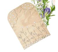 Hand Picked Flower Holder Wooden DIY Collection Stand