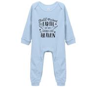 Hand Picked for Earth by My Grand Dad in Heaven One-Piece Footed Rompers Baby Cotton Bodysuit