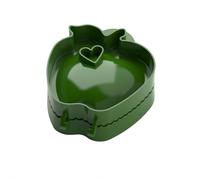 Hand Pie Moulds Mini Pie Maker - Apple Heart Shapes Molds Pies Maker, Dough Press Pocket PieMould for Baking Christmas Various Themed Party Potluck (Green)