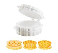 Hand Pie Press - Pie Dough Making Machine,3 Shapes Multi-Purpose Pocket Pie Maker Machine, Baking Supplies Dough Presser for Halloween Christmas