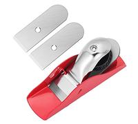 Hand Plane， Mini Hand Planer with 2 Pieces Replacement Blade Adjustable Block Plane for Wood Craft Wood Working