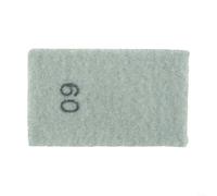 Hand Polishing Block for Tile, Concrete, Ceramic, Emery Grit(60#) | for granite And Marble, High Efficiency Emery Grit, for ideal For Stonemasons, Curved Foam Backing, 90x55mm Size