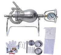 Hand Popcorn Machine, 100ml High Pressure Popcorn Maker, Chinese Traditional Old-Fashioned Pop Corn Machine, Stainless Steel Mini Hand Cannon Food Amplifier