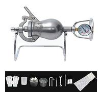 Hand Popcorn Machine, High Pressure Popcorn Maker, Chinese Traditional Old-Fashioned Pop Corn Machine, Stainless Steel Mini Hand Cannon Food Amplifier