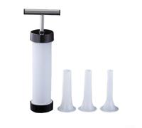 Hand Powered Sausage Making Machine with Three Output Sizes, Enables Thick and Thin Sausage Production, Supports Gourmet Cooking and Meal Planning