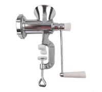 Hand Powered Sausage Stuffer and Meat Grinder for Processing Fresh Beef, Pork, For Garlic, Chilies, and Seasoned Mince Blends (L)