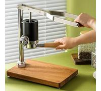 Hand Press Espresso Maker, Compact Coffee Machine for Small Spaces, Detachable Design, No Tools Needed, Thick Golden Crema Brewing, Lever Arm Press