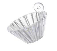 Hand Press Filter Paper Tool Coffee Filter Paper Assistant for Efficient Coffee Brewing and Flavor Extraction Cone