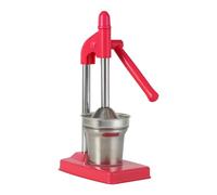 Hand Press Fruit Juicer Professional Co mmercial Grade for Lemon Orange Red 18x12.5x35.5 cm