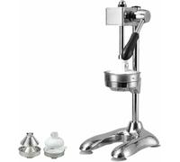 Hand Press Juicer - Durable Stainless Steel and Aluminum Alloy for Easy Juicing of Oranges and Lemons, Easy to Clean Design