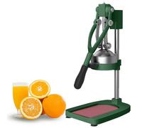 Hand Press Juicer Machine, Professional Citrus Squeezer for Orange, Lemon, Lime - Easy to Clean Stainless Steel Manual Citrus Press