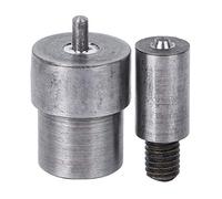 Hand Press Machine Setter Eyelet Buckle Mold Eyelet Fastened Tool Puncher Grommet Die Mold Manual Installation Tool for Leather Craft Clothing Fabric ( 4mm)