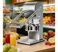 Hand Press Sugarcane Juicer, Stainless Steel Hand Press Juicer, Detachable Funnel Design, 99.9% Juice Yield, With Anti-slip Base, Easy To Clean, For Fresh Sugarcane Juice, Pomegranate, Lemon
