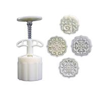 Hand Pressed Cookies Mold Cookie Stamp Cake Moulds Flexible ABS Plastics Pastries Dessert Mold for Baking Enthusiasts,Silicon Mold