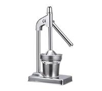 Hand Pressed Lemon Orange Press Machine, Portable Stainless Steel, 20x14x38cm, Citrus Juicer Hand Press, Fruit Manual Squeezing Machine, for Home, Kitchen, Restaurant, Offices, Party, Apartment