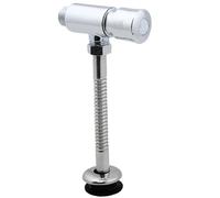 Hand Pressing Urinal Flush Valve Toilet Urinal Brass Flush Valve, Manual Hand Pressure Tool for Home Hotel Bathroom, Auto Shut Off Delay Urine Diverter