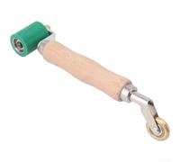 Hand Pressure Roller 40mm 30mm for Vinyl Decking Repair(Green) | Dual-head design, 40mm and 30mm wheels, even pressure distribution, prevents material damage, for ideal for seams