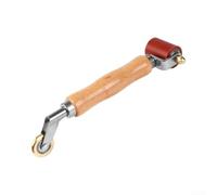Hand Pressure Roller 40mm 30mm for Vinyl Decking Repair(Red) | Dual-head design, 40mm and 30mm wheels, even pressure distribution, prevents material damage, for ideal for seams