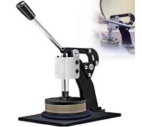 Hand Pressure Sampling Knife, Fabric Sampler Cutter, Round Sample Cutter for 100 Sqcm Round Cloth Sample Disk, Cutting Thickness 0.1-10mm - Ideal for Leather, Paper Disc Sampling