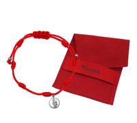 HAND-PRO 7 Knots Saint Jude Medal of Thadeo Red Thread Evil Eye Bracelet, Stainless Steel