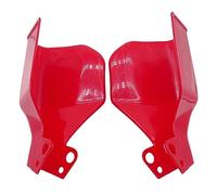 Hand protector 1 Pair Motorcycle Hand Guards Protectors Shield Windproof Guards For Suzuki Moto Dirt Bike ATVS Handguards(Rosso)