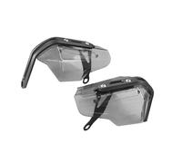 Hand Protectors 2Pcs Handlebar Wind Deflector Motorcycle Handguards Windproof Motorbike Hand Protector Shield For Motocross Bike Hand Guards Handguard(Brown Black)