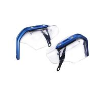 Hand Protectors 2Pcs Handlebar Wind Deflector Motorcycle Handguards Windproof Motorbike Hand Protector Shield For Motocross Bike Hand Guards Handguard(Clear Blue)