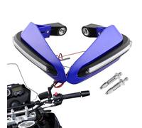Hand Protectors 2pcs Motorcycle Handguards Light Protector Universall For Most Motorcycles Durabble Waterproof Visibility Hand Guards Handguard(Blue)