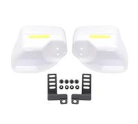 Hand Protectors For Suzuki For DR250 For DJEBEL XMAX 125 250 Universal Motorcycle Handguard Shield Hand Guard Protector Windshield Hand Guards Handguard(WHITE)