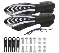 Hand Protectors Motorcycle Handguards Covers With Turn Signal Lights 12V Waterproof Protector Shield Handlebar Guards Moto Hand Guards Handguard
