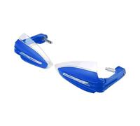 Hand Protectors Motorcycle Handlebar Handguards With LED Turn Signal Lights For 7/8" 22mm Steel Scooter ATV Dirt Bike Hand Guards Handguard(Blue)