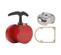 Hand Pull Recoil Starter for 49cc 50cc 60cc 66cc 70cc 80cc 2 - Stroke Engine Motorized, Low Noise Rust Proof Aluminum Alloy Pull Start Assembly with Gasket and