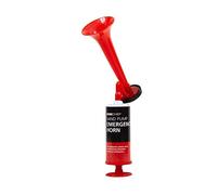 Hand Pump Air Horn - Reusable Blow Horn for Raising the Alarm in Emergencies - Loud Noise Foghorn for Fire Warnings, Events & Raising Alarm in the Workplace & in Offices