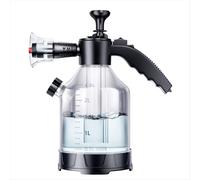 Hand Pump Foam Sprayer with 2 Types of Nozzle Hand Pneumatic Foam Cannon Snow Foam Car Wash Sprayer