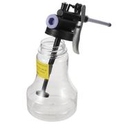 Hand Pump Oil Can 350ml with Long Spout for Controlled | Engineering Plastics Body, 2mm Nozzle and 95mm Tip, Home Repairers, Mechanics, Bikes and Workshops