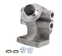 Hand Pump Oil Filter Base,BOROCO Oil Filter Base Hand Priming Pump Fuel Filter Mounting Base M16X1.5MM 1-14" Spin On Mount
