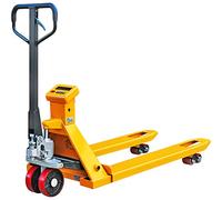 Hand Pump Pallet Jack with Electronic Scale, 4400lbs Capacity, Mini Type for Material Handling, Fork Size 1200mm x 550mm, Efficient and Durable Design