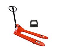 Hand Pump Pallet Truck Jack 2 Ton (Fully Assembled Heavy Duty Euro Manual Trolley) (With Wheel Chock)