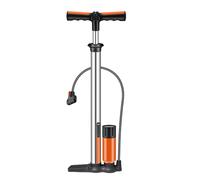Hand Pump, Pressure Inflator, 23.62x7.87 Inches Compact Size Portable Stainless Steel Build Design, Tire Pumps Tool for Cycling, Diving, Swimming, Camping, Hiking, Paintball Airsoft