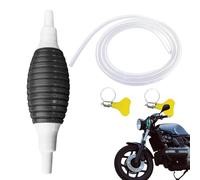 Hand Pump Siphon Transfer - Portable Liquid Suction Device, Lightweight Fluid Extraction, Double Valve Pump System, Multifunction Equipment, PVC Hose Kit | Reliable Solution For Water Oil