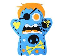 Hand Puppet Handmade Materials Self-Adhesive Handicraft Art Class Accessory Interactive Kids Halloween New Year’s Craft