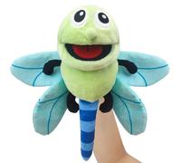 Hand Puppet Realistic Plush Puppet 13",Insect Animal Puppets for Kids Insect Stuffed Animal Hand Puppet with Moveable Mouth,Soft Stuffed Insect Puppet Story Toy Puppets Role Play Show Game