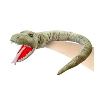 Hand Puppet Set with Working Mouth, Chameleon Stuffed Animal Soft Plush Hand Puppet, Birthday Soft Plush Animal Puppets, Show Theater Christmas Easter Basket Stuffers