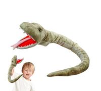 Hand Puppet Set with Working Mouth,Stuffed Animals Chameleon Animal Plush Toy - Fun and Educational Animal Puppet Toy for Show Theater Christmas Easter Basket Stuffers