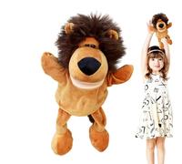 Hand Puppet Toy - Cartoon Animal Hand Puppet Dolls, Animal Plush Doll, Interactive Role Play, Educational Pretend Feature | Holiday Party Gift for Children toddlerss Boys Girls Soft Cuddly Storytellin