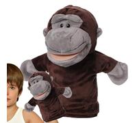 Hand Puppets, Animal Puppets, 25 cm/9.84 Inches Plush Finger Toy - Funny Cartoons, Theatre Performance Supplies for Boys and Girls