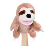 Hand Puppets for Adults - with Open Mouth Interactive Cute Soft Cartoon Doll,Animal Plush Puppet,for Children Girls Family Friends Classroom Christmas Birthday Storytelling Role Play Pretend Play