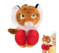 Hand Puppets for Babies, Interactive Plush Toy, Soft Interactive Boxing Puppet with Extendable Arm for Toddler Ages 3+ Classroom Party Games Storytelling Toys