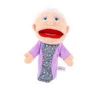 Hand Puppets - Grandfather Plush Character, Family Toy,